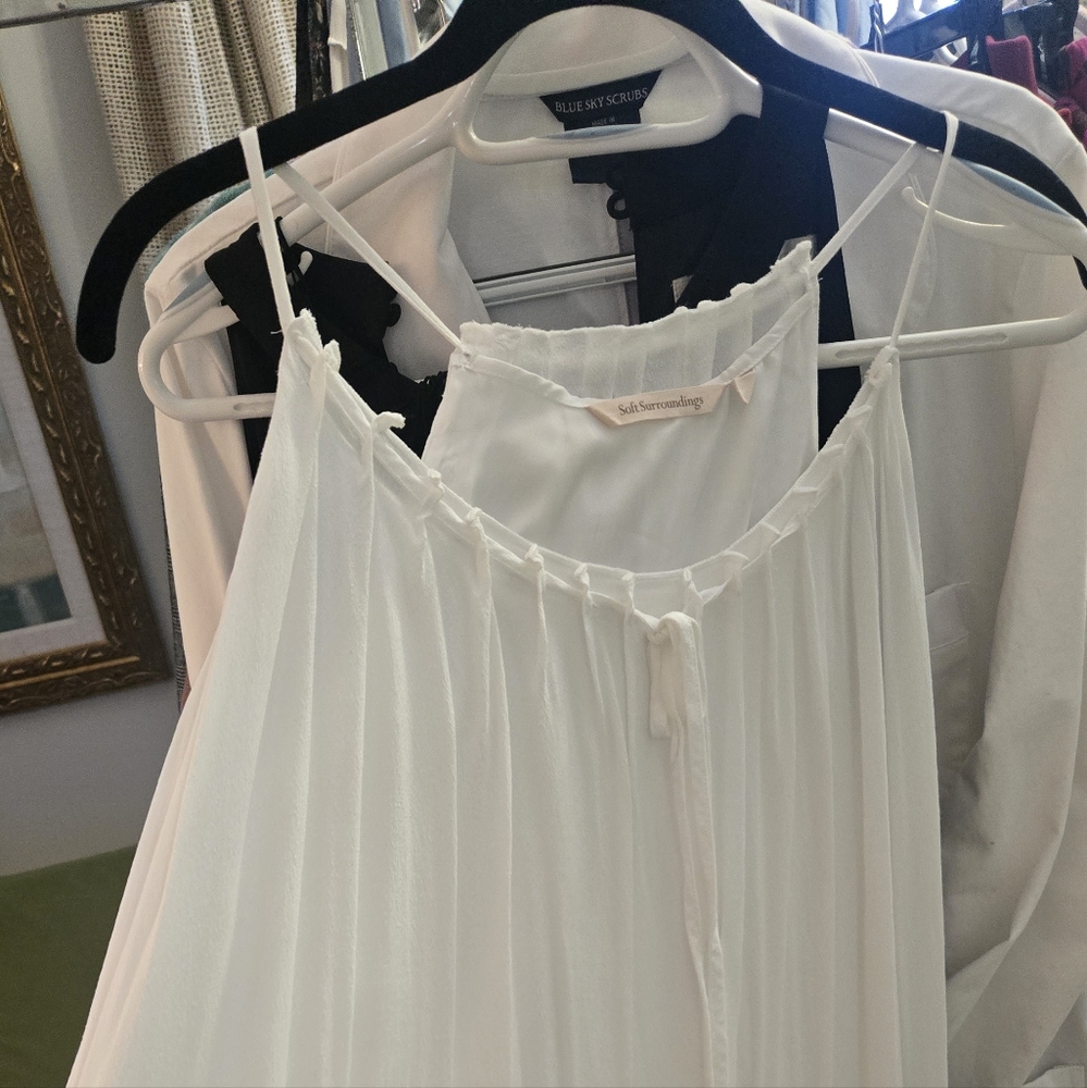 Soft Surroundings Elegant Lace Night Dress Sm NWOT